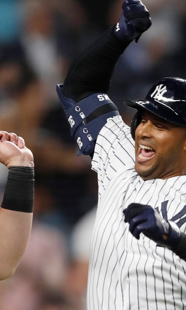 Yanks homer in record-tying 27th straight game, beat Toronto